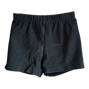Hanna Andersson size 120 (6-7) black tumble shorts